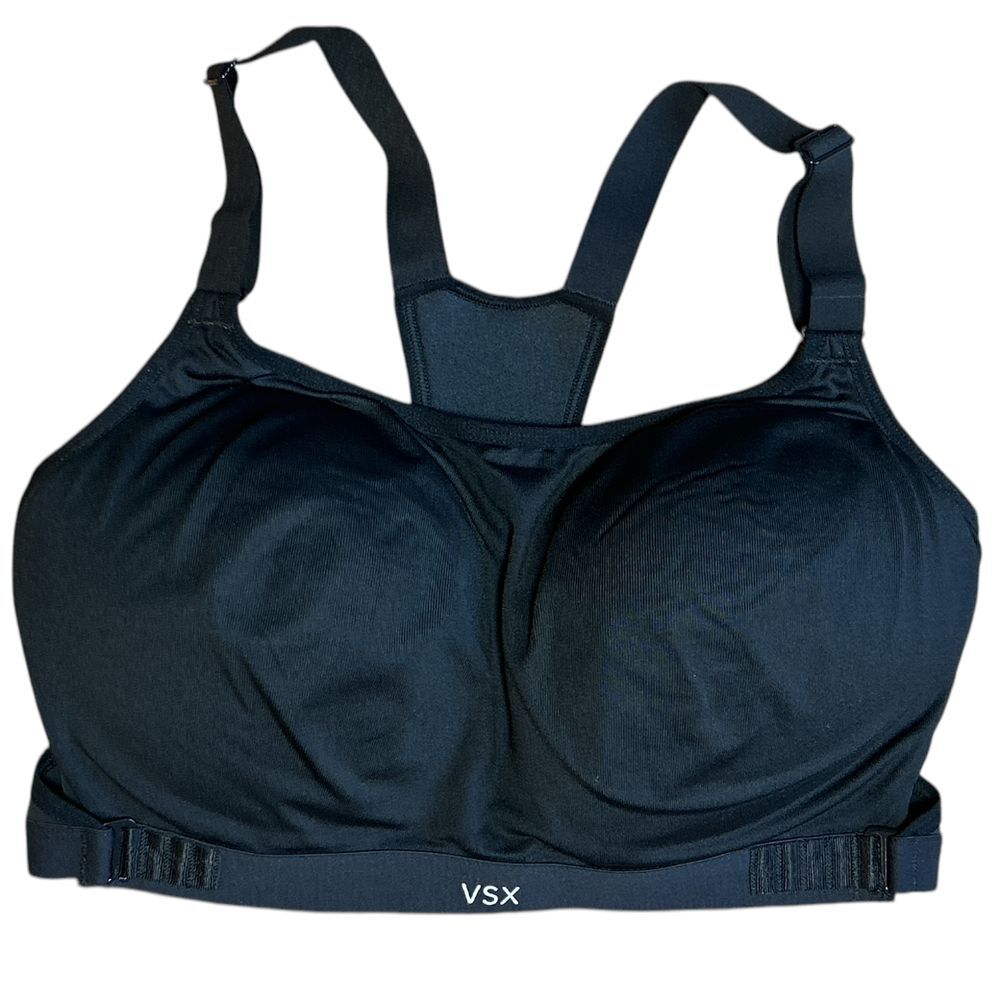 Victoria's Secret VSX Size 34DD The Ultimate Cross Train Sports Bra Black